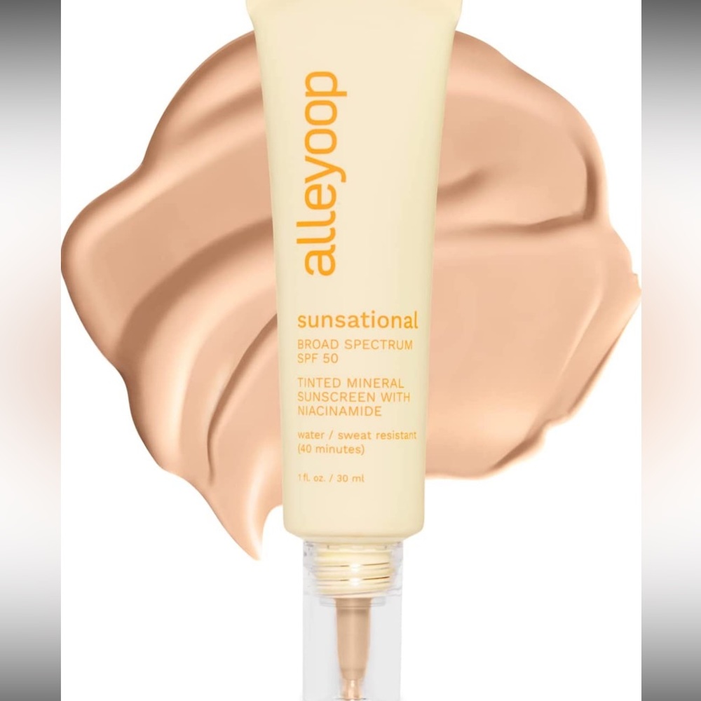 Alleyoop Sunsational Mineral Skin Tint SPF 50 with niacinamide & jojoba